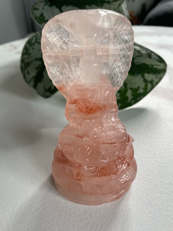Buddha x Schlange Feuerquarz