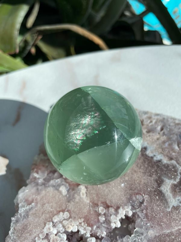 Fluorit Kugel