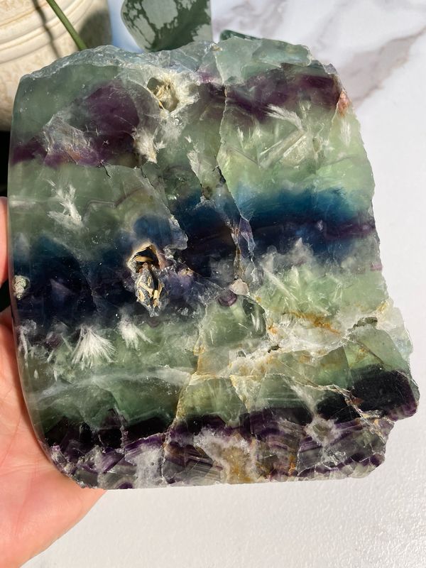 Platte Fluorit