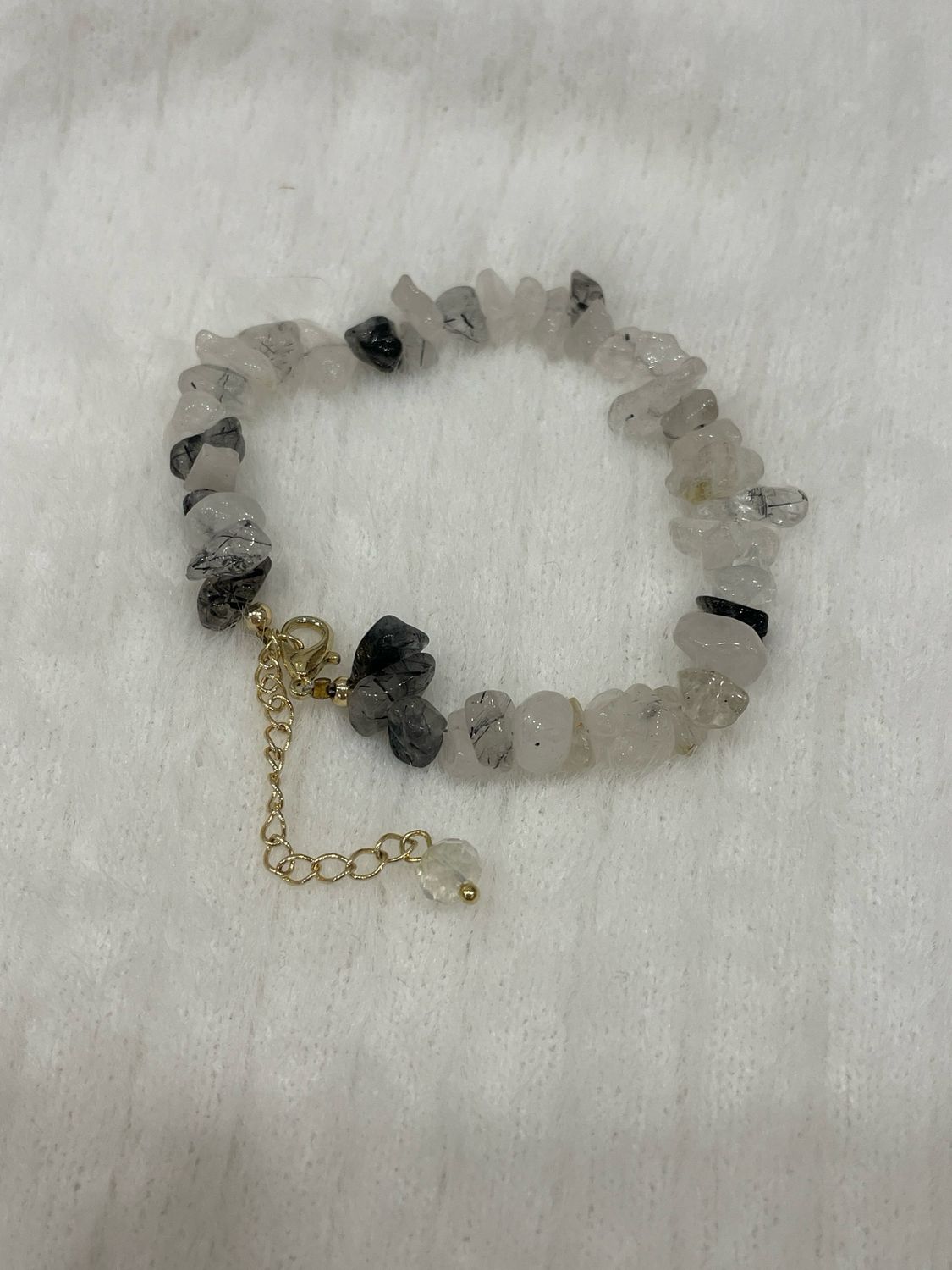 Turmalinquarz Splitter Armband