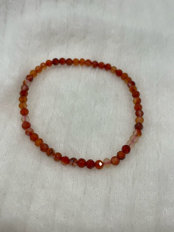 Karneol Armband Facettiert