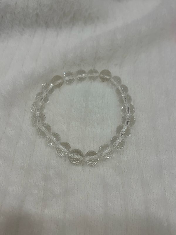 Bergkristall Armband Facettiert