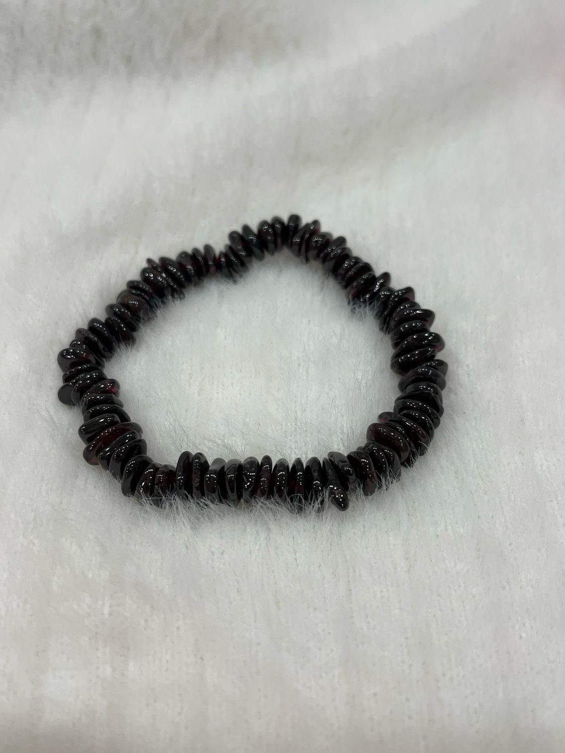 Granat Splitter Armband