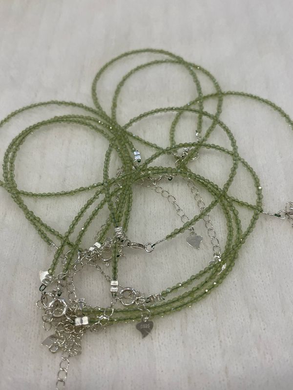 Peridot Armband S 925 Peridot Armband S 925