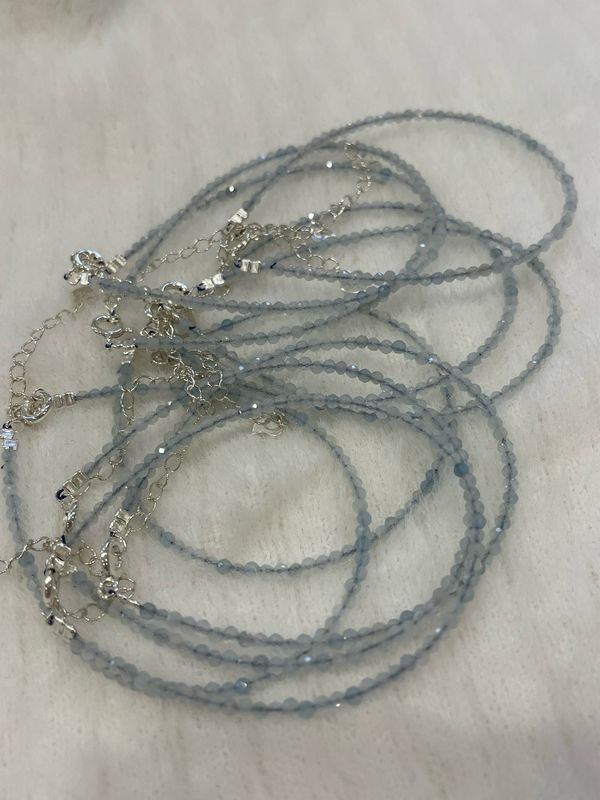 Aquamarin Armband S 925 Aquamarin Armband S 925