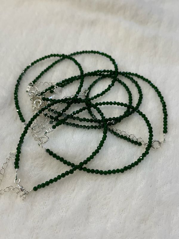 Grüner Sandstein Armband S925 Grüner Sandstein Armband S925