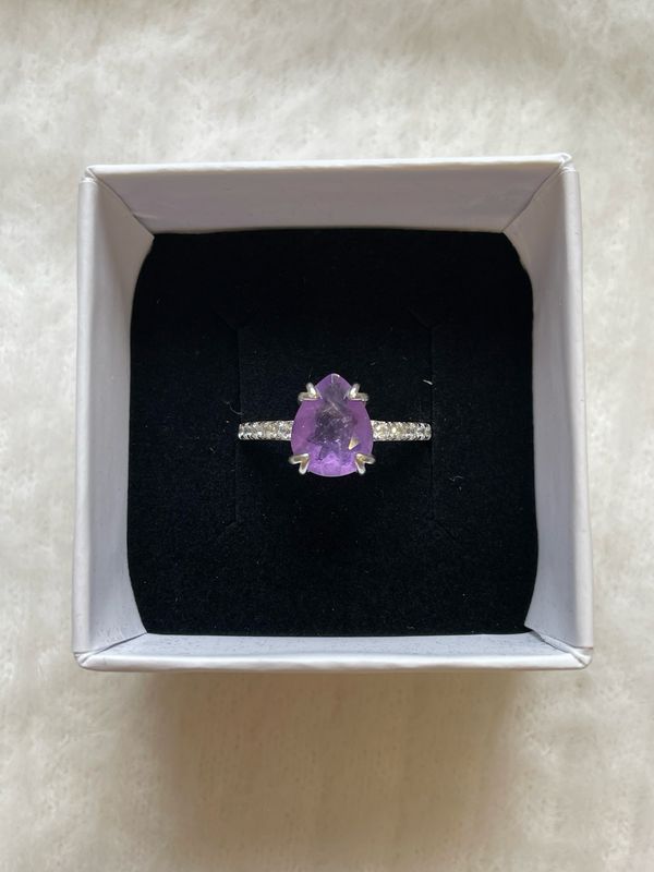 Amethyst Ring S925