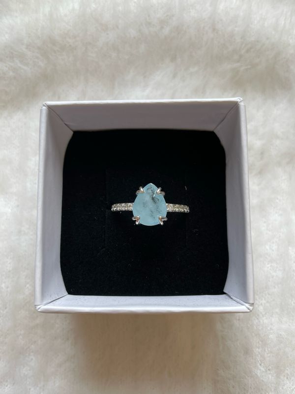 Aquamarin Ring S925