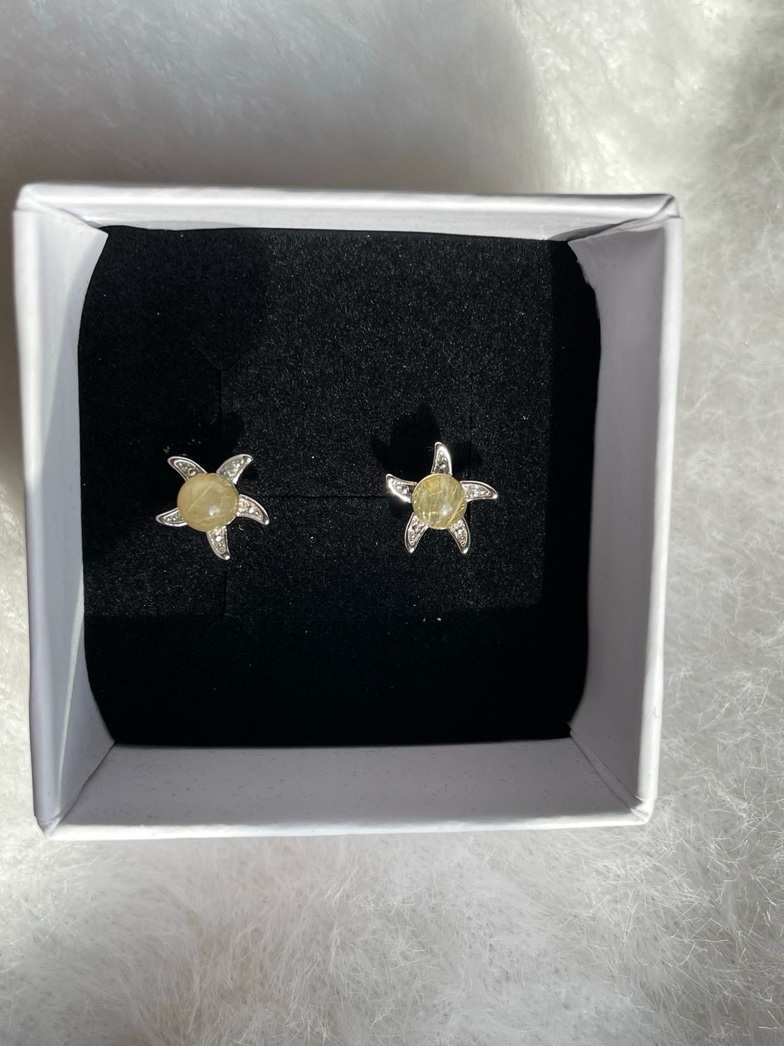 Rutilquarz Ohrstecker S925