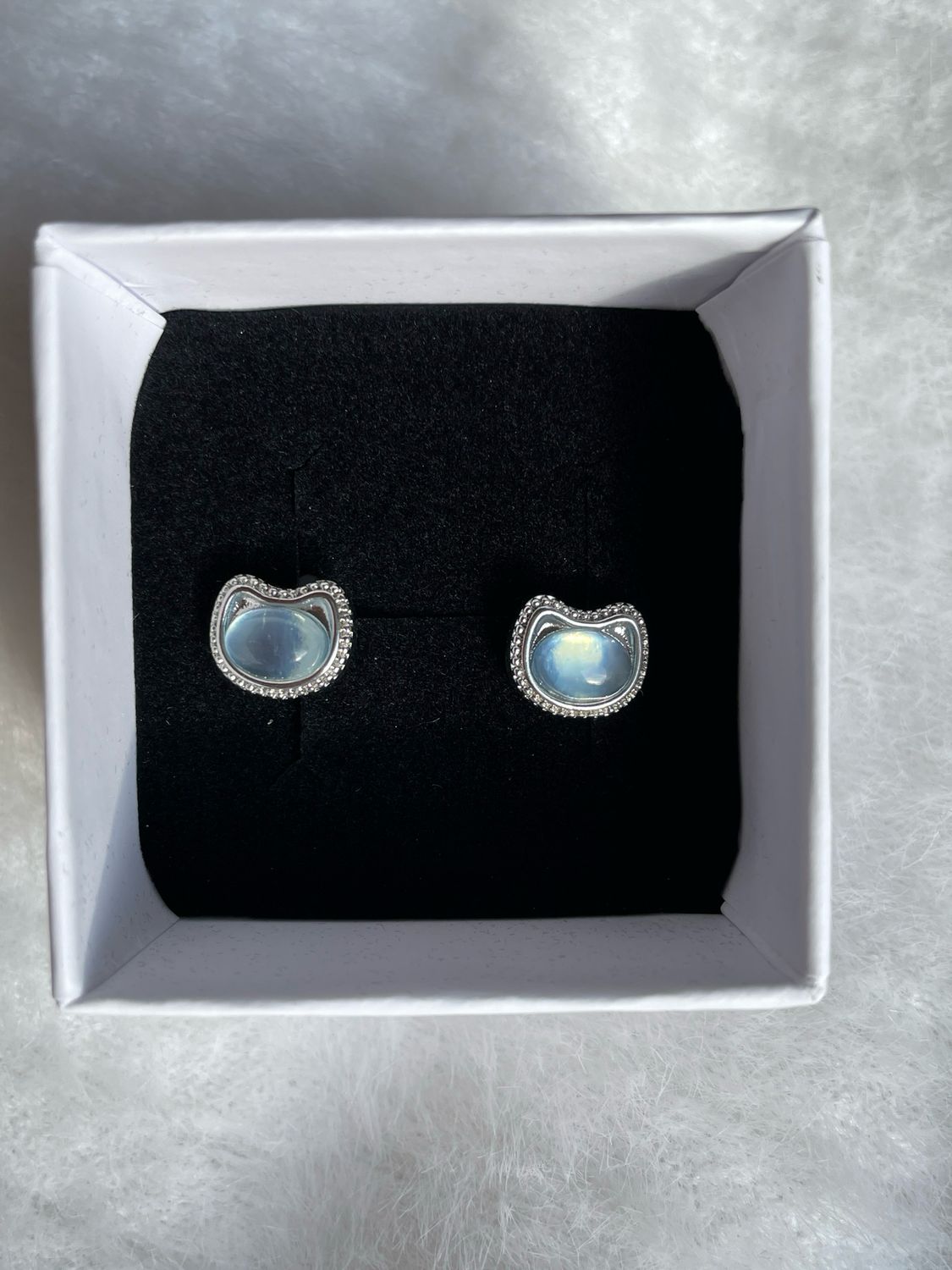 Aquamarin Ohrstecker S925