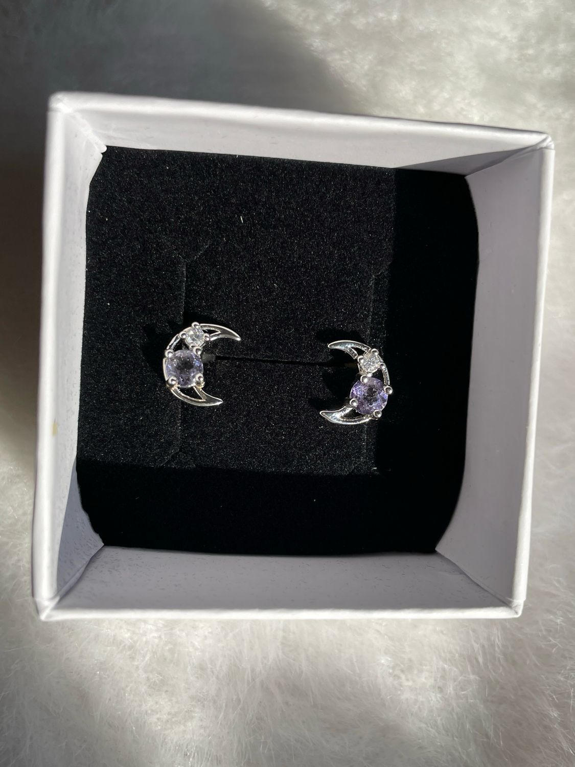 Amethyst Ohrstecker S925