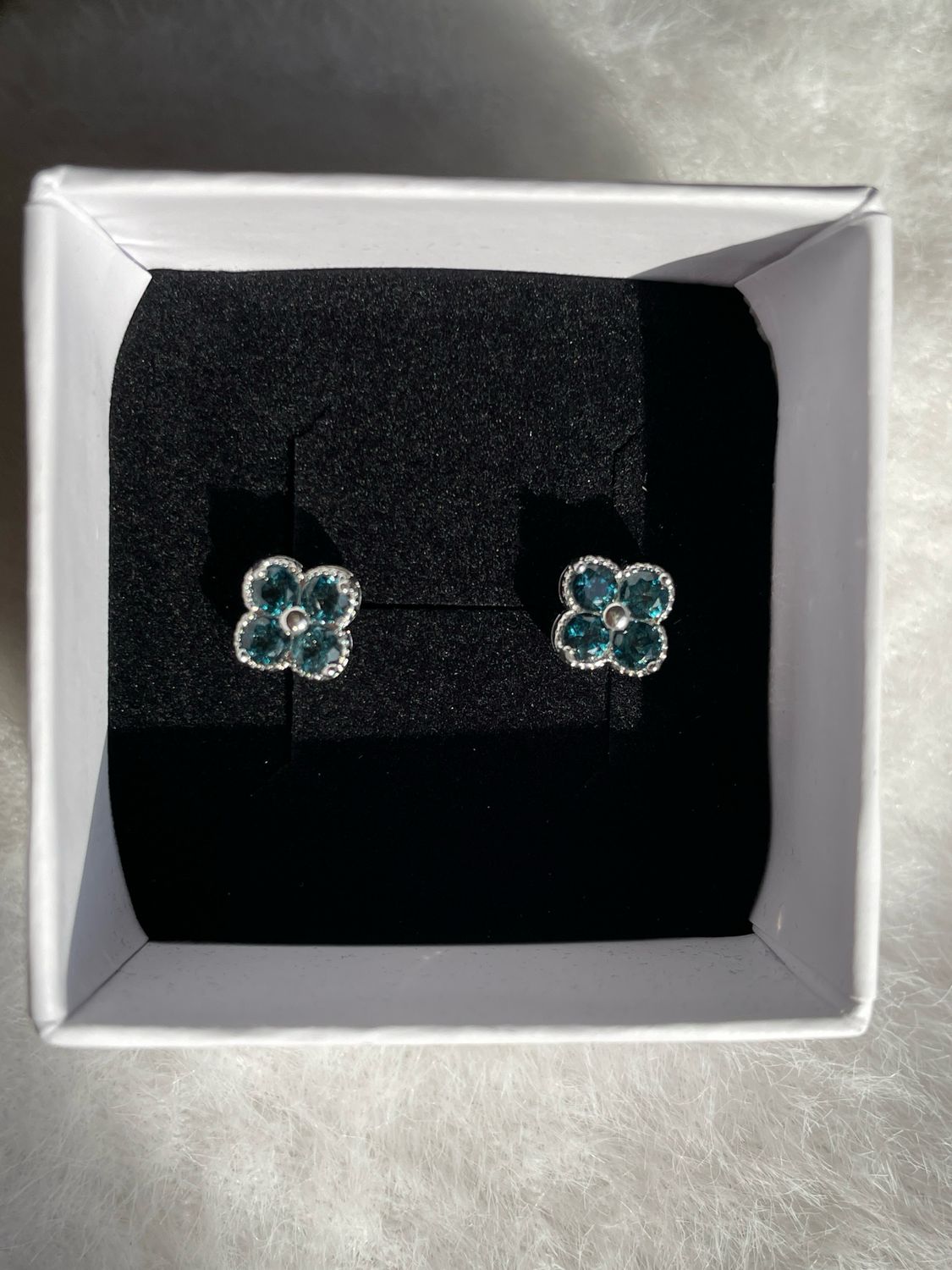 Topas Ohrstecker S925