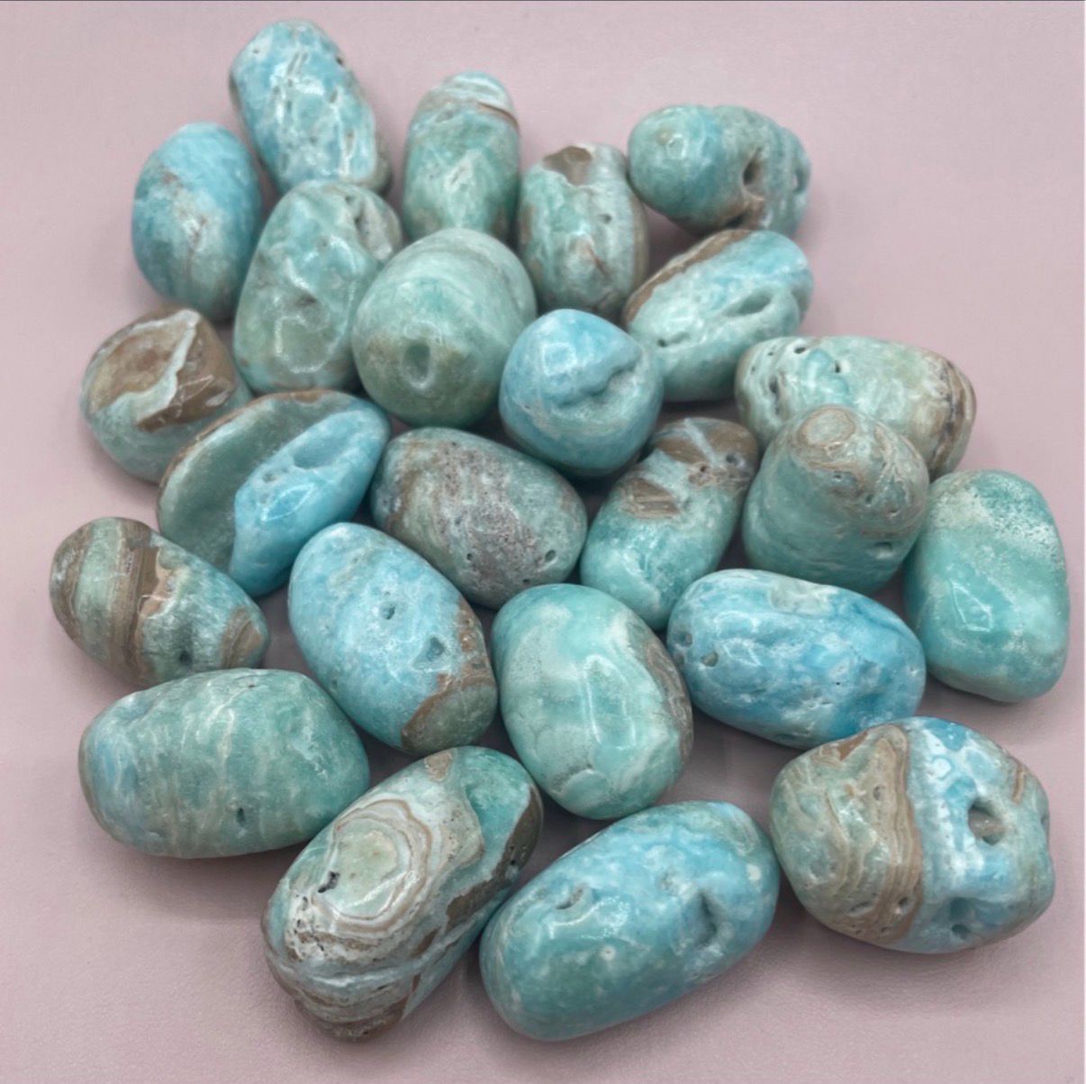 Aragonit Trommelstein