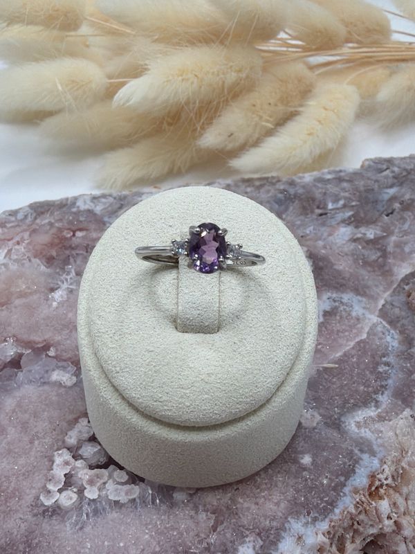Amethyst S925 Ring