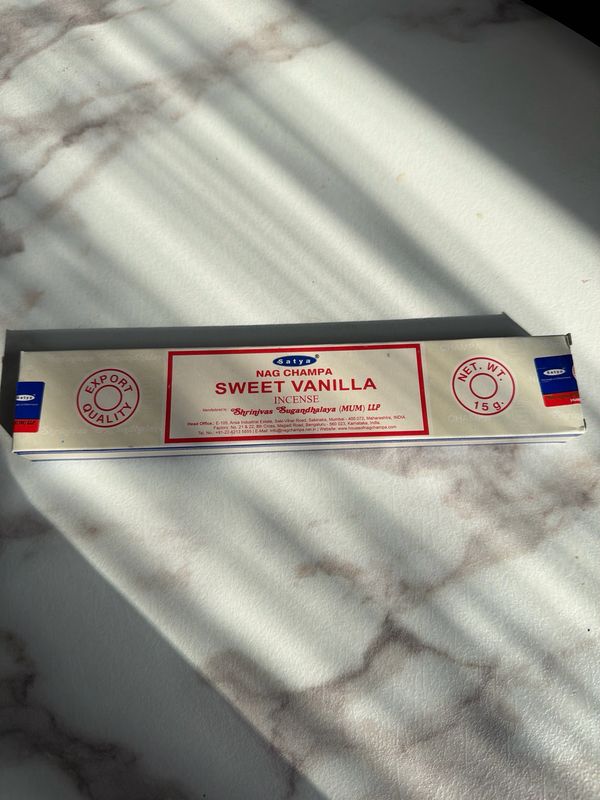Räucherstäbchen Satya SWEET VANILLA