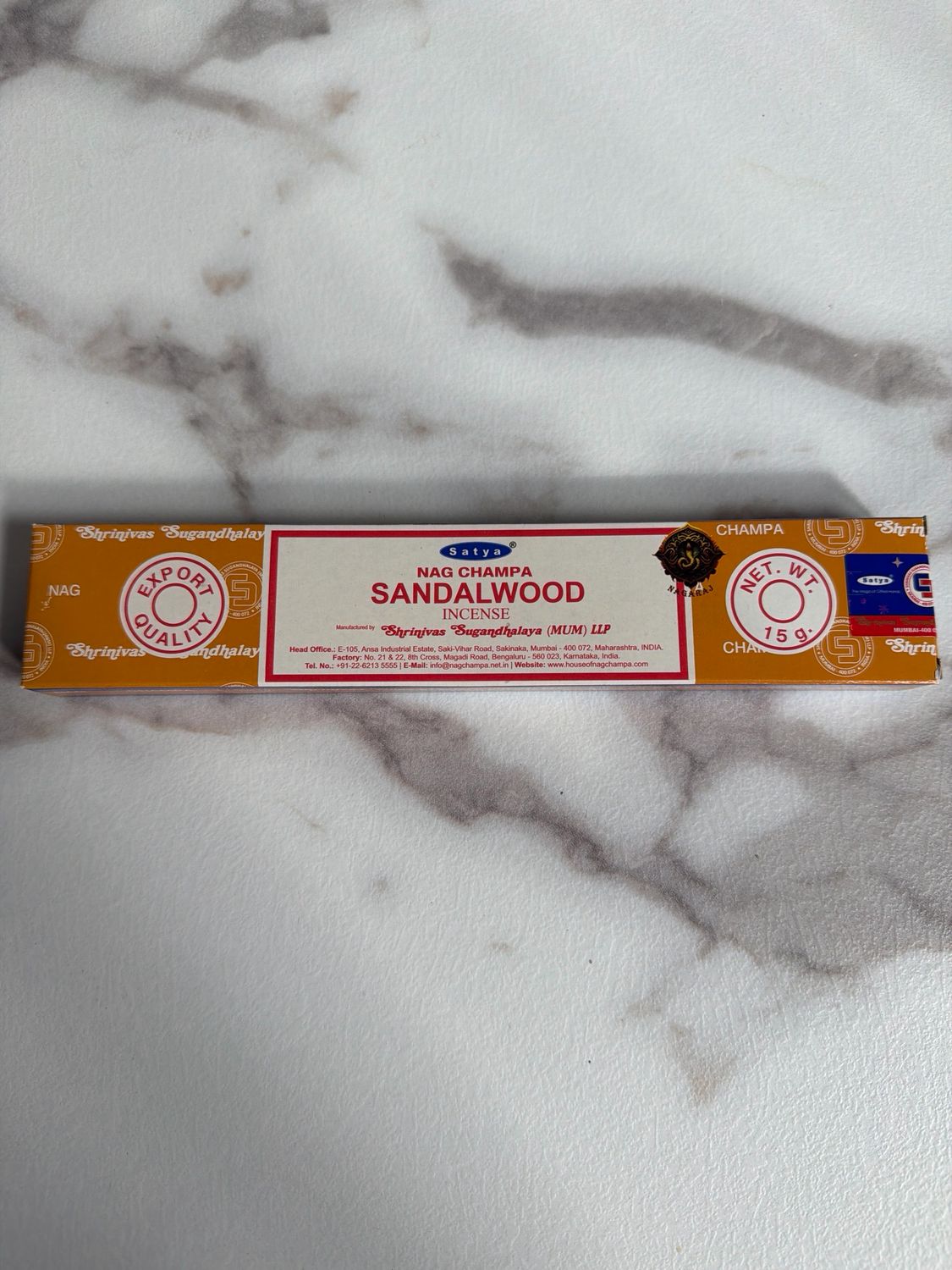 Räucherstäbchen Satya SANDALWOOD