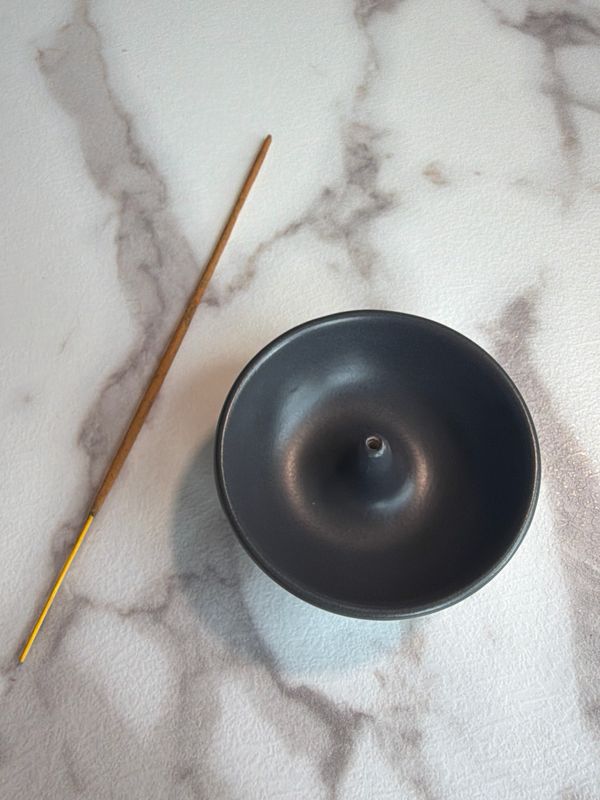 Räucherstäbchenhalter Schale „Anthrazit“