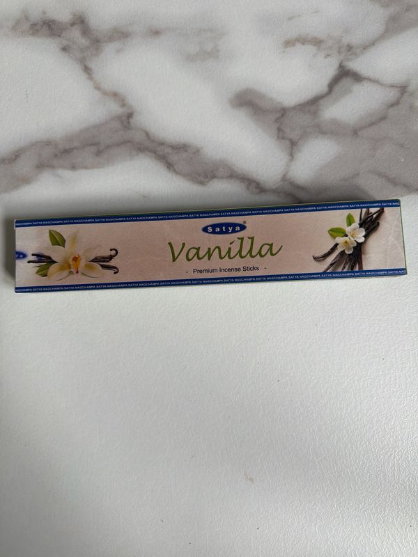 Räucherstäbchen Satya VANILLA -Premium-