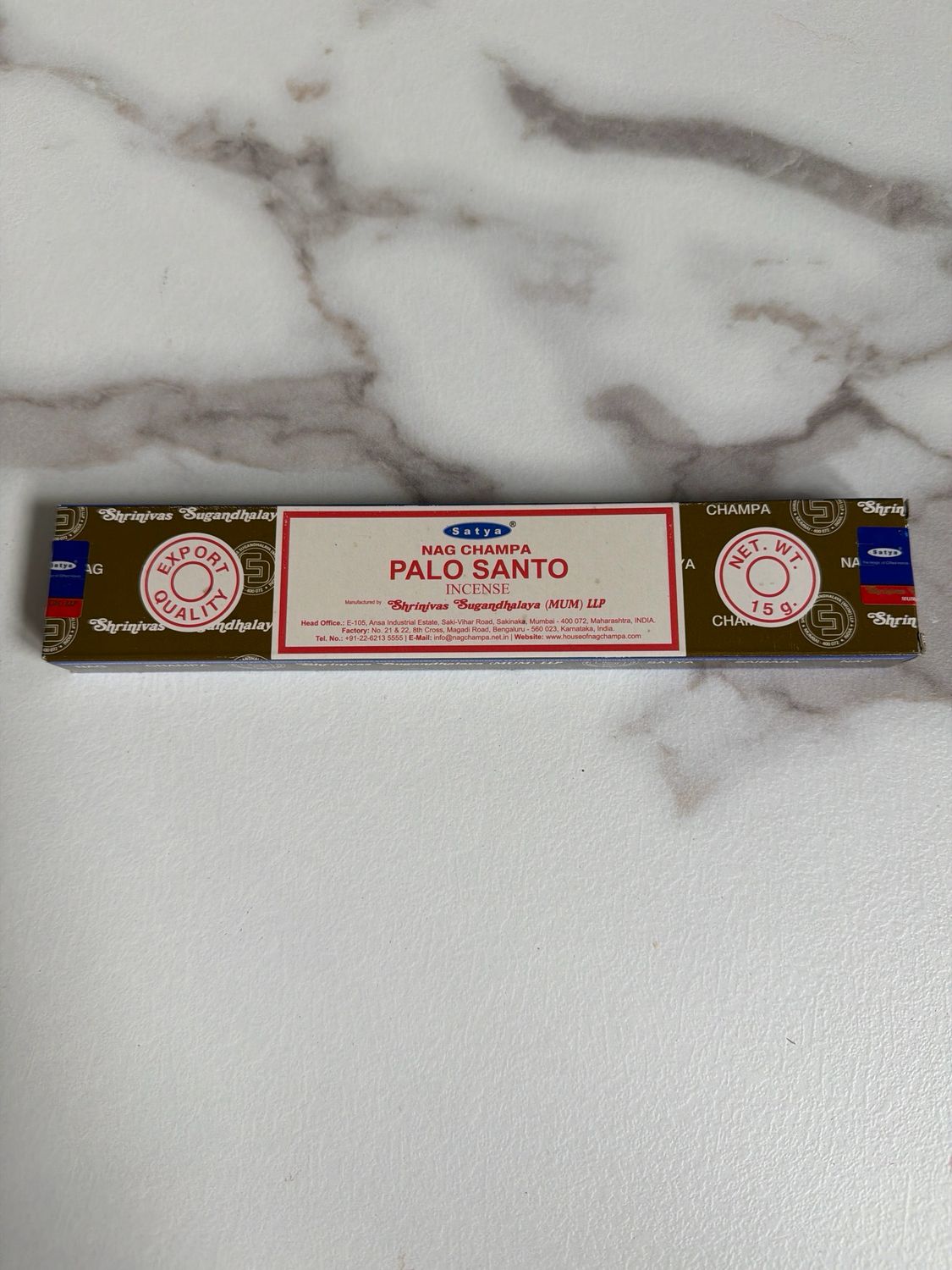 Räucherstäbchen Satya PALO SANTO