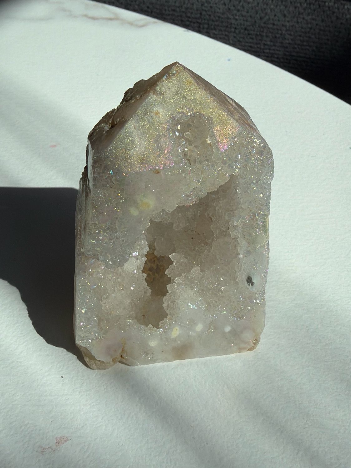 Quarz, Aura Drusen Turm