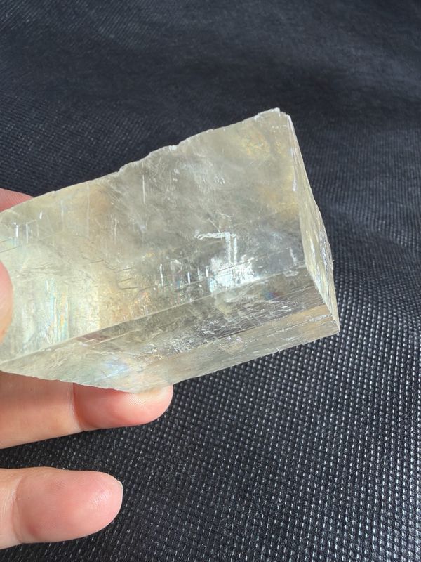 Optischer Calcit, gelb Optischer Calcit, gelb