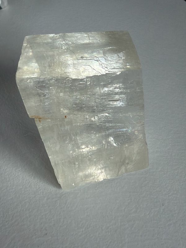 Optischer Calcit, gelb Optischer Calcit, gelb