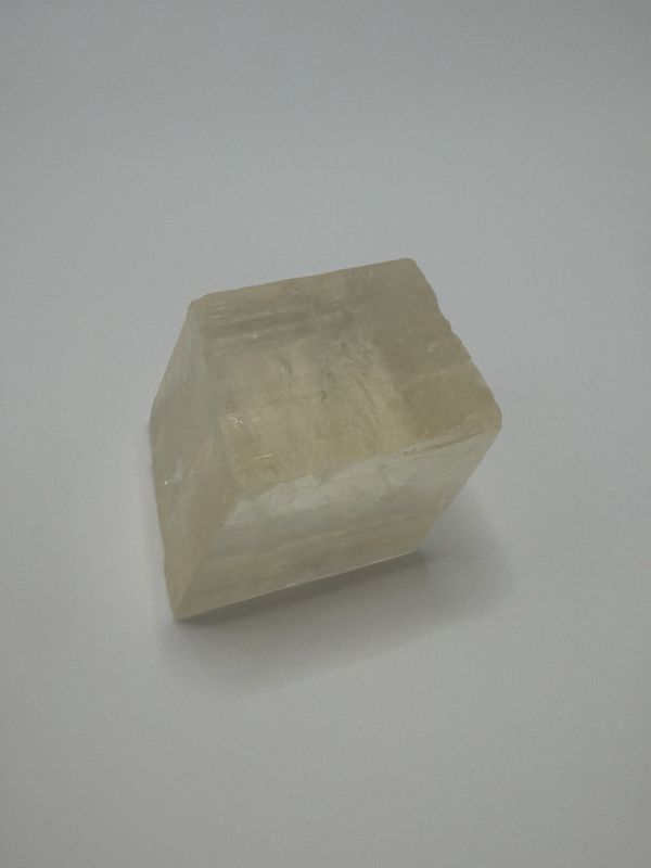 Optischer Calcit, gelb Optischer Calcit, gelb