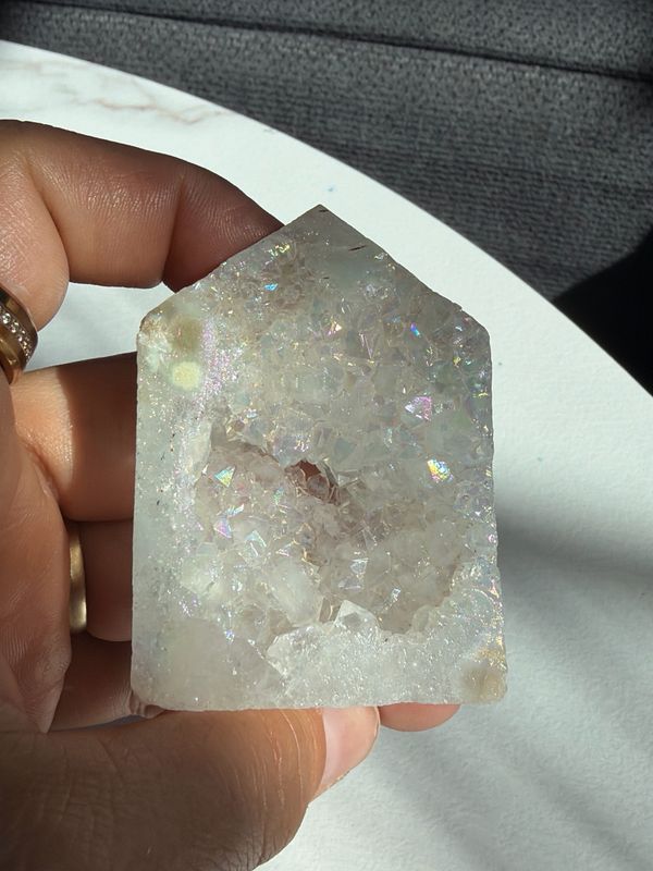 Aura Quarz Geoden Turm Aura Quarz Geoden Turm