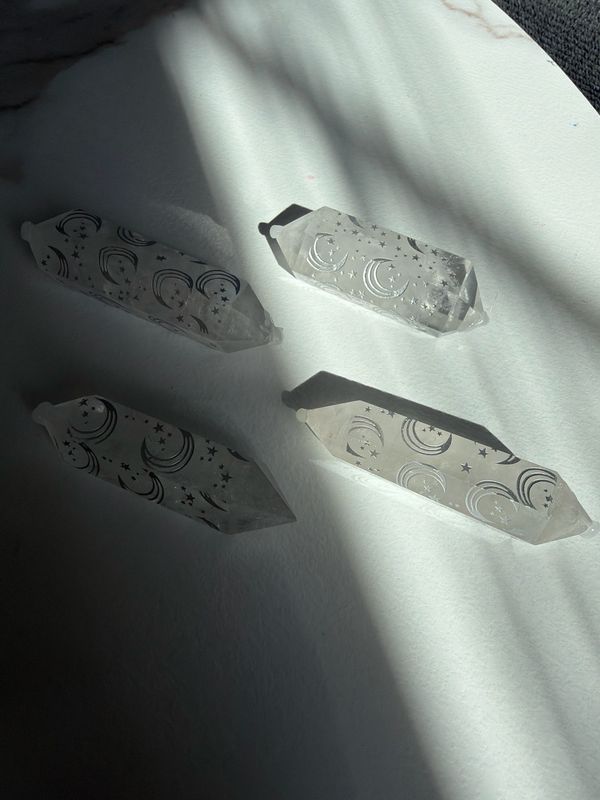 Doppelender Bergkristall Sonne & Mond Doppelender Bergkristall Sonne & Mond