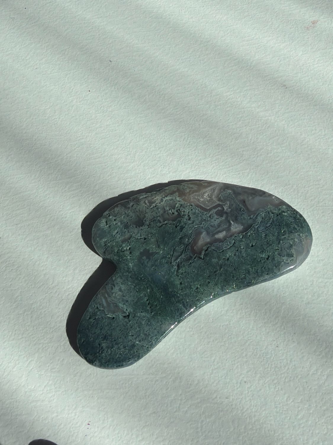 Guasha Moos Achat B-Ware