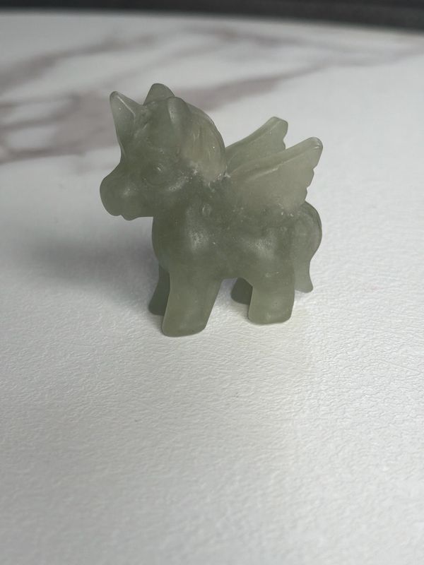 Einhorn grüner Aventurin Einhorn grüner Aventurin