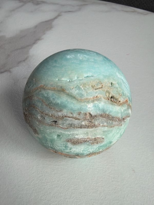 Karibische Calcit Kugel Karibische Calcit Kugel