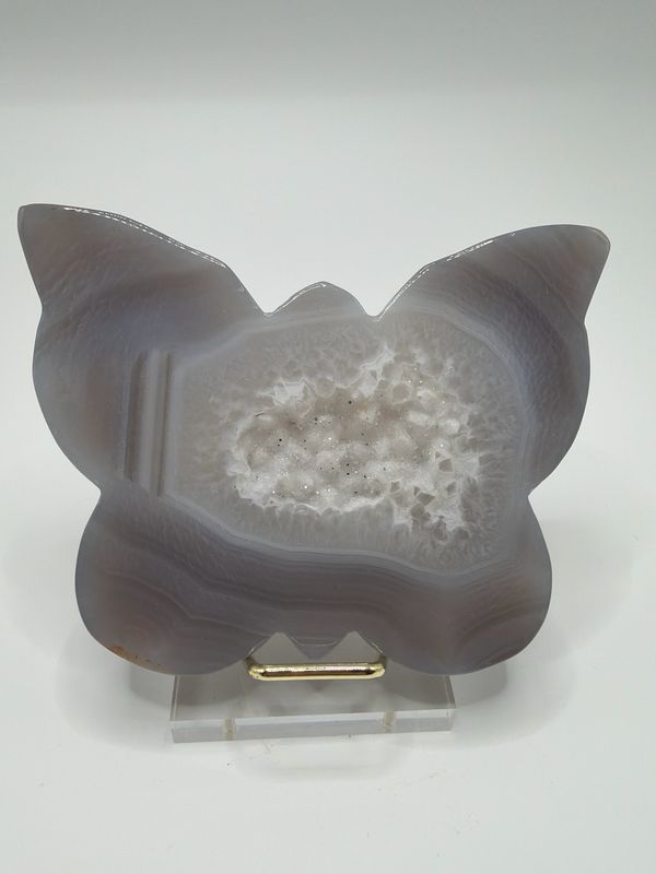 Schmetterling druzy Achat Schmetterling druzy Achat