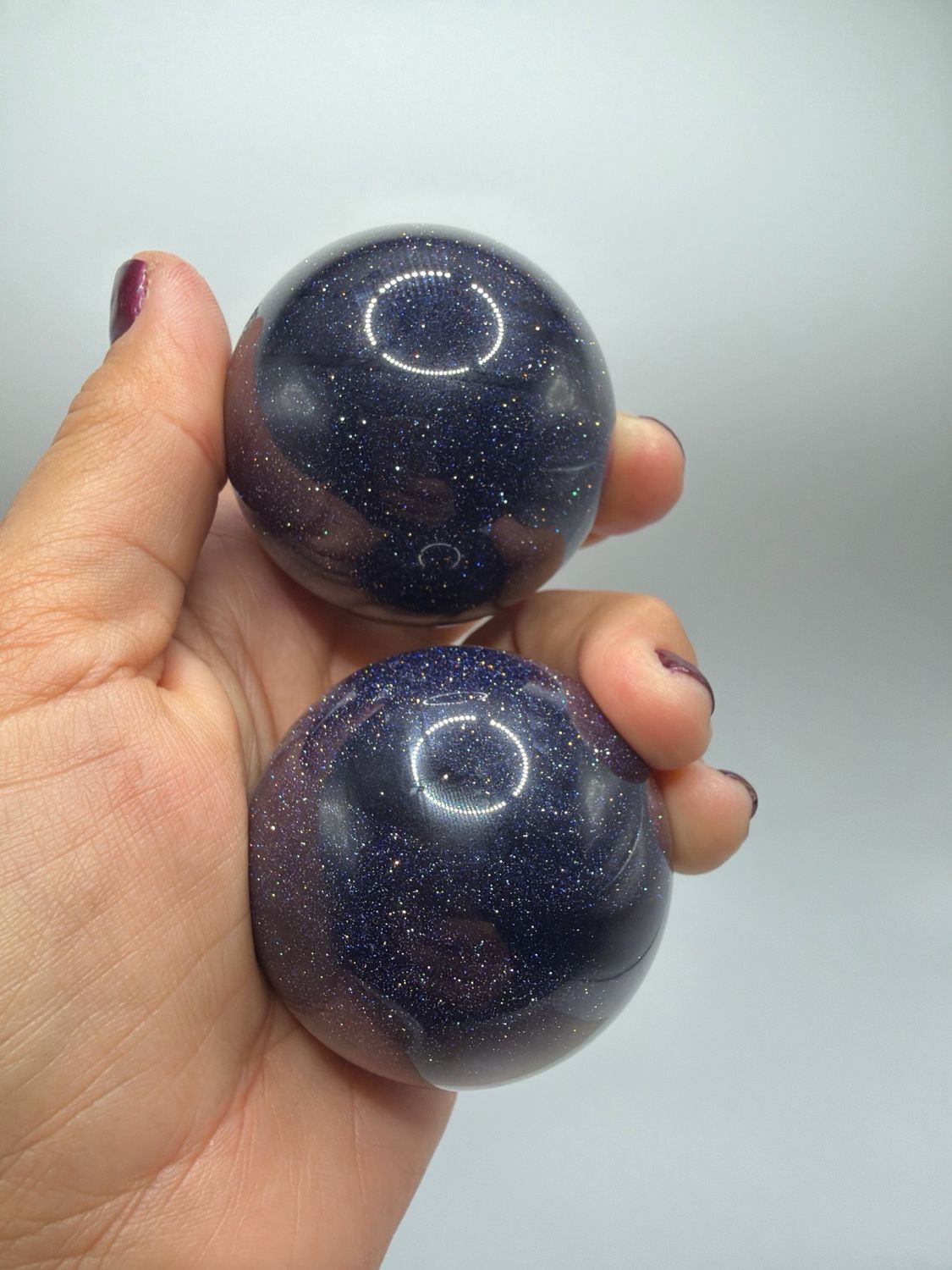 Blaufluss Kugel, synthetisch Blaufluss Kugel, synthetisch