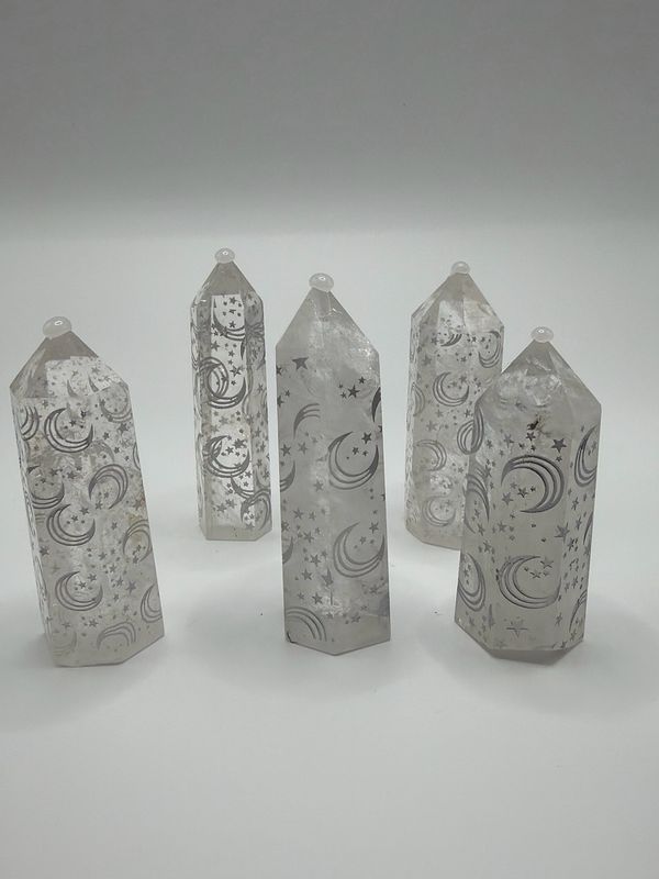 Bergkristall Sun & Moon Turm Bergkristall Sun & Moon Turm