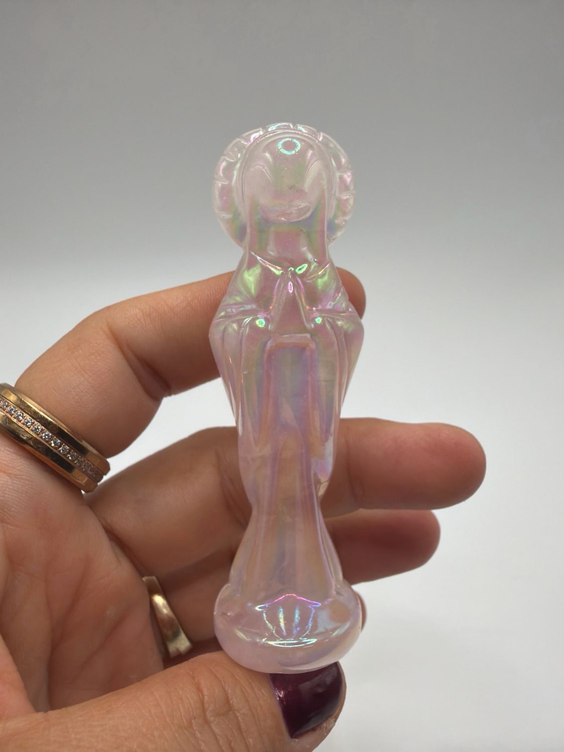 Maria x aura Rosenquarz Maria x aura Rosenquarz