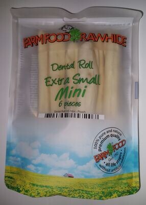 Farm Food Rawhide dental roll xs mini 6st
