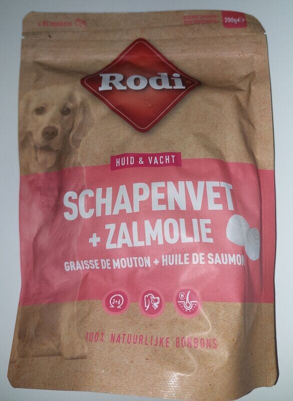 Rodi Exclusive schapenvet bonbons zalm 200gr