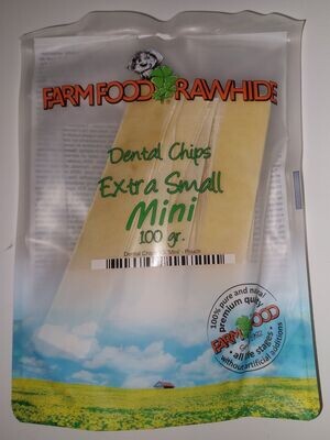 Farm Food Rawhide dental chips mini 100gr