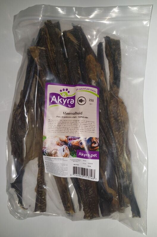 Akyra Meervalhuid 250gr (10-20cm)
