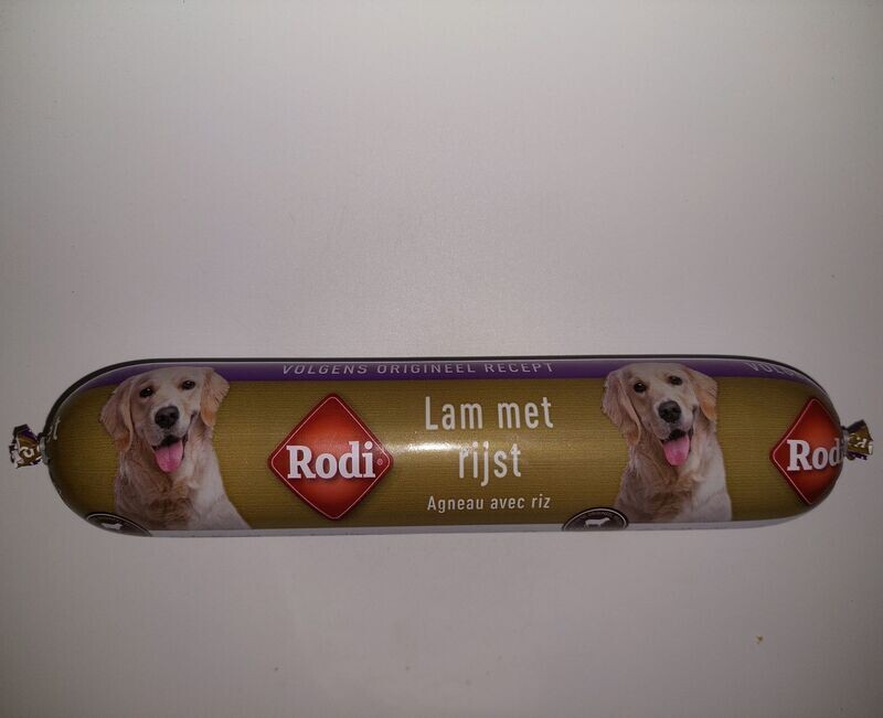 Rodi worst lam&rijst 400gr