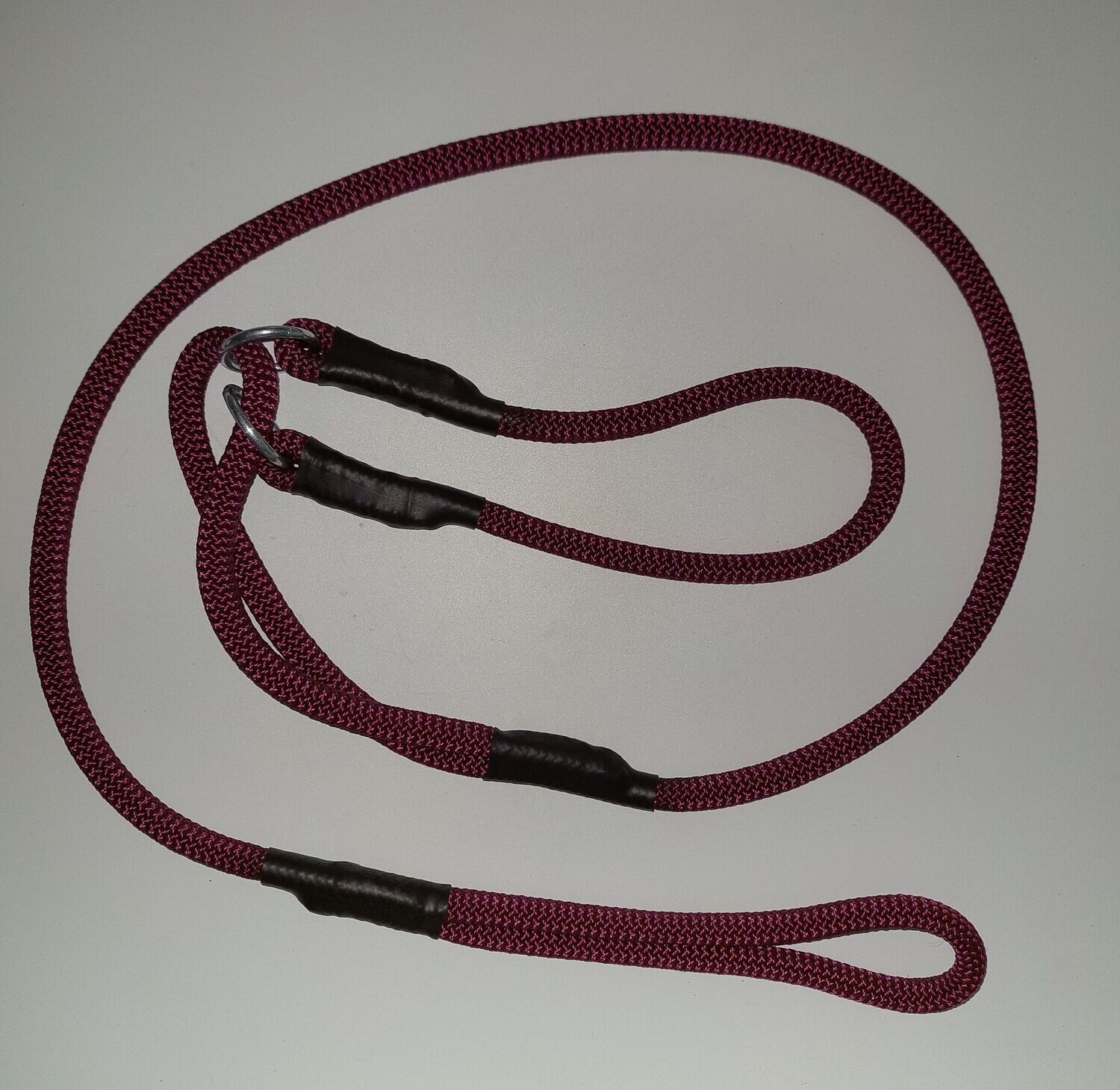 Leiband Half-Check aubergine