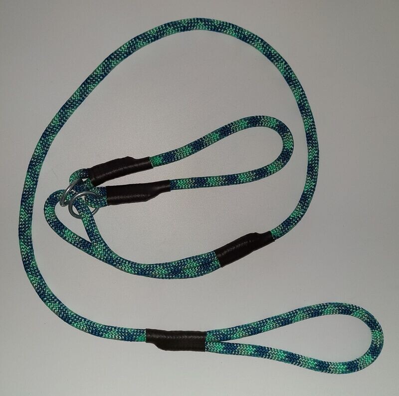 Leiband Half-Check smaragd