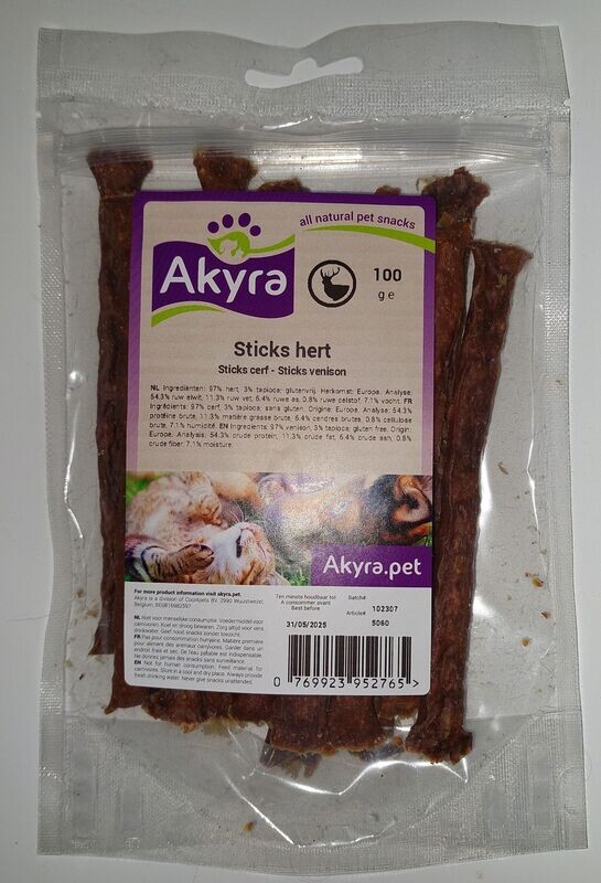 Akyra Sticks hert (100gr)