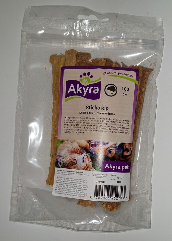 Akyra Sticks kip (100gr)