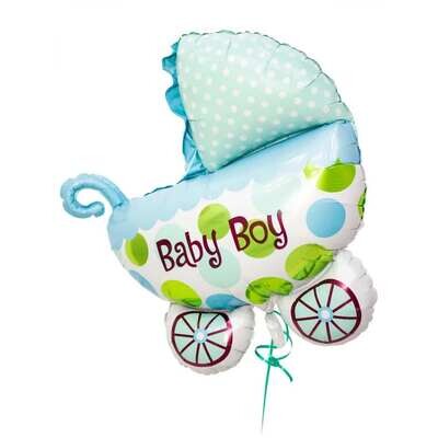 Globo Coche Baby Boy 50 cm