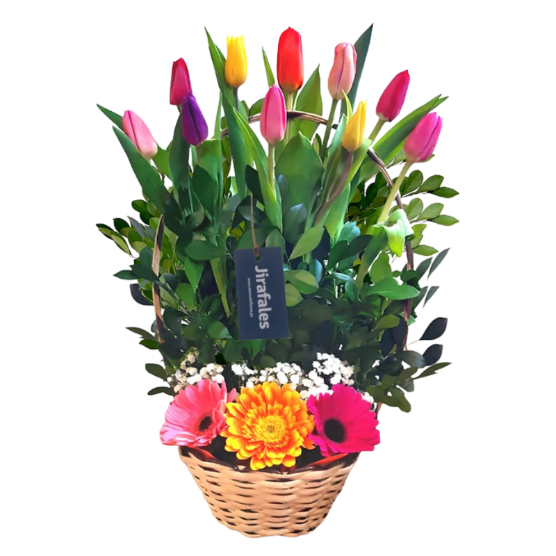 ARREGLOS FLORALES CON TULIPANES