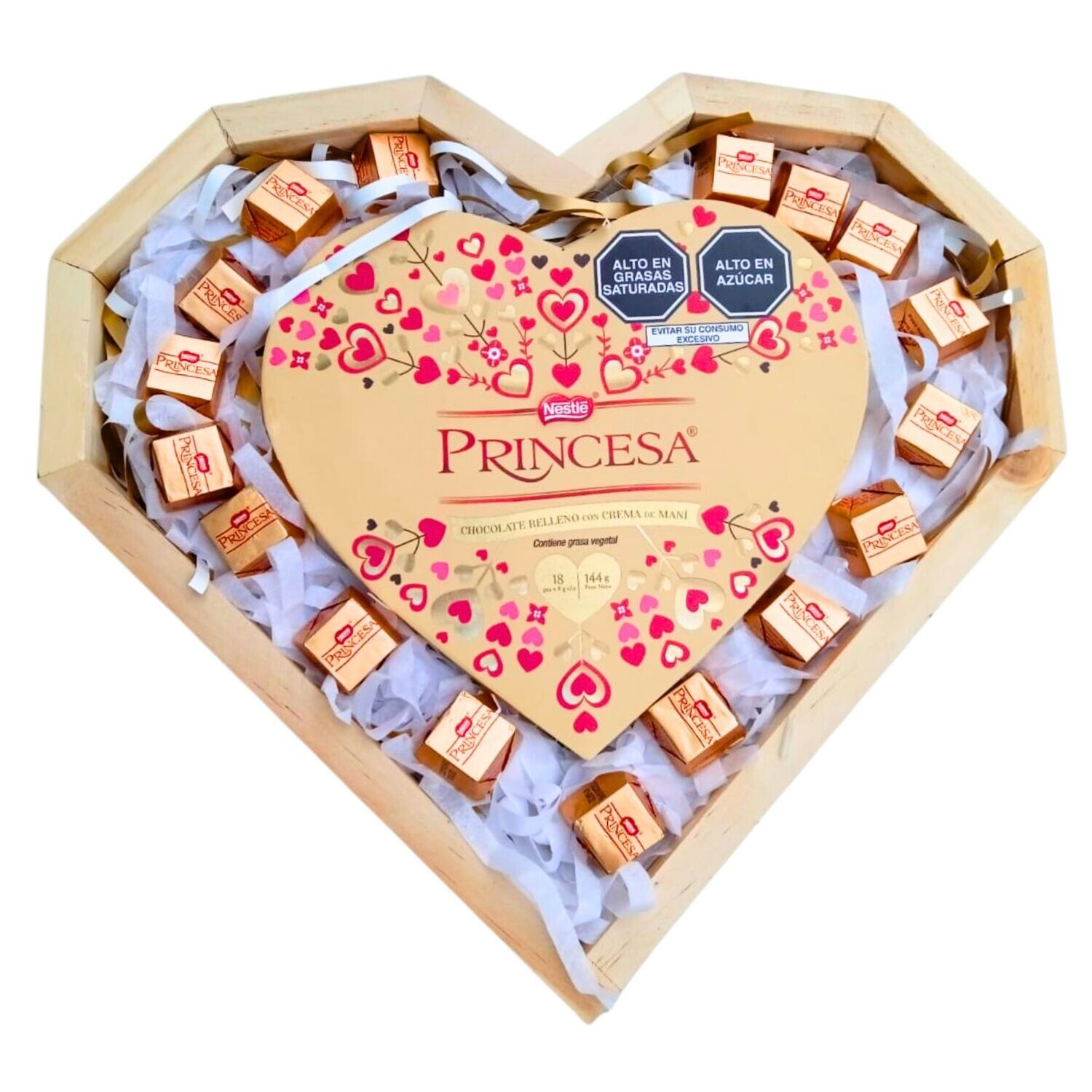 Base de trupán con mix de chocolates