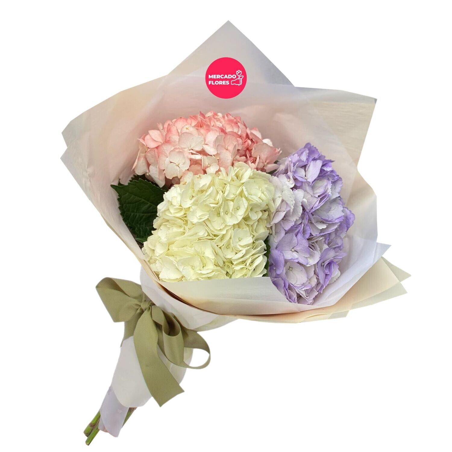 Ramo de hortensias