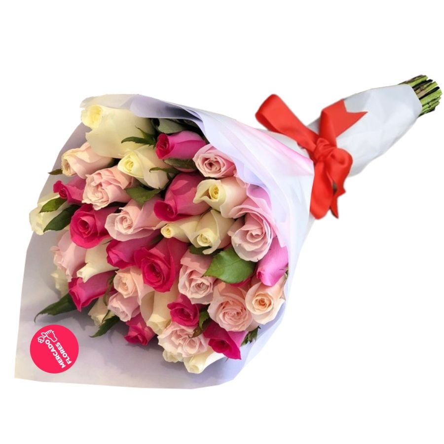 Ramo de 36 rosas premium